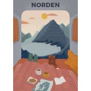 Norden Morning Coffee plansch 50x70